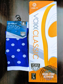 Voxx socks and insoles